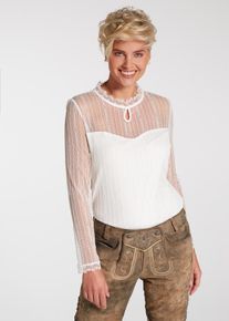 Spieth & Wensky SPIETH & WENSKY Blouse folklorique 'Pelly' Femme blanc taille 36