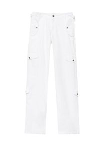Pull&Bear Pull&Bear Dames Cargobroek wit 32
