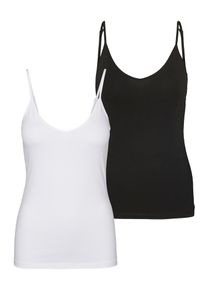 Vero Moda Tall Dames Top 'MAXI' zwart XS