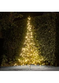 Fairybell Weihnachtsbaum mit Mast, 240 LEDs 200cm