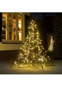 Fairybell Weihnachtsbaum mit Mast, 240 LEDs 150cm