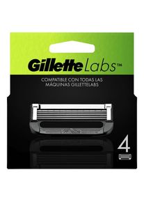 Gillette - Recambios Con Barra Exfoliante Y Heated Razor 4 Recambios Afeitado 1 pieces male