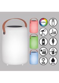 FHL easy Orno Solarlamp LED Wit, 1-licht, Afstandsbediening, Kleurwisselaar