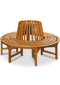 Casaria® Panchina in legno di eucalipto certificato FSC® 190 cm