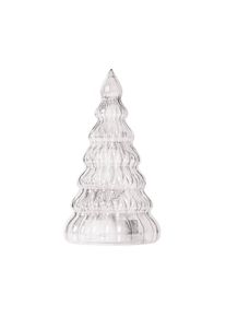 Sirius LED-Dekofigur Lucy, Baum aus Glas klar/weiß 23,5cm