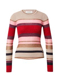 Sonia Rykiel Sweter dla kobiet brąz / fioletowy / różowy pudrowy / czerwony Rozmiar XS