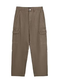 Bershka Heren Cargobroek bruin 30
