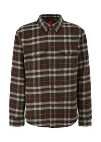 s.Oliver Heren Tussenjas beige / blauw / bruin / rood XXXL