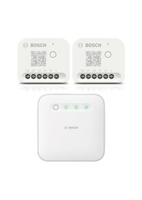 BOSCH SMART HOME - Starter Set Licht-/ Rollladensteuerung mit 10 Unterputz-Aktoren (Gen. 2)