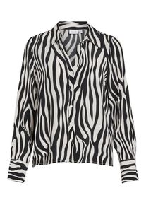 Vila Dames Blouse 'Fini' zwart / wolwit XS