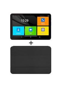 SPC Gravity 3 4G Senior Edition – Tablet para mayores con funda, modo fácil, 10.35”, conectividad 4G - Gris