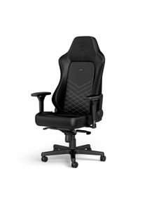 noblechairs HERO Black/Platinum White Gaming Chair
