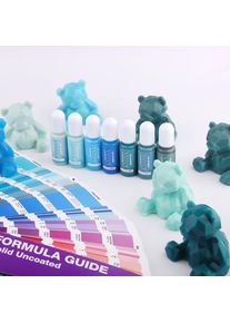 40Colors 10ml Solid Color Resin Pigment DIY UV Epoxy Resin Mold Oily Liquid Dye Jewelry Making Tools Alcohol Ink Handmade Crafts