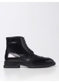 McQueen ankle boots in brushed leather