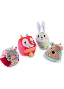 Lilliputiens Set of 4 Textile Shapes Forest activity speelgoed 4 st