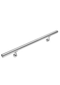 Monzana® Corrimano in acciaio inox 4,2x100cm - Confezione 2