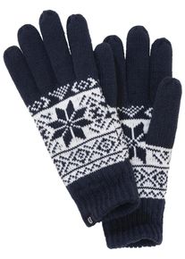 Brandit Dames Vingerhandschoenen navy / wit M