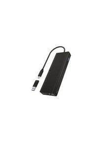 ICY BOX Telakointiasema, USB-A-pistoke / USB-C-pistoke, Väyläkäyttöinen, 100W, Portit yhteensä 10 - 60980
