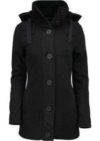 Brandit Jachetă fleece Femei negru, Mărimea 4XL