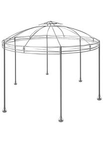 Casaria® Armature en acier Pavillon Toscana Ø3,5m