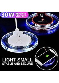 30 W kabelloses Ladegerät für iPhone 13 12 11 x xr xs schnelles kabelloses Ladedock für Samsung Xiaomi Huawei Telefon Qi-Ladegerät kabellos
