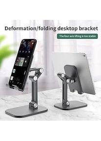 Handyständer, winkelhöhenverstellbarer iPhone-Ständer für den Schreibtisch, faltbarer Handyhalter, iPad-Tablet-Ständer, kompatibel mit 4-12,9 iPhone 11 12 Pro