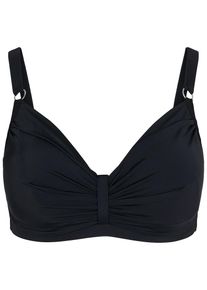Swim by Zizzi Góra bikini dla kobiet czarny Rozmiar 80
