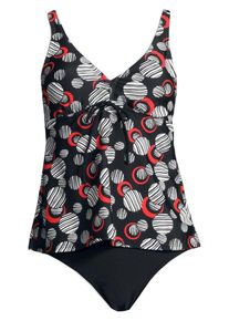 Lascana Costum de baie Tankini Femei negru, Mărimea 36