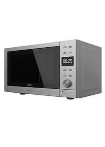 Cecotec Microondas sin Plato Digital GrandHeat 2010 Flatbed Steel. Potencia 700 W, Capacidad 20 Litros con Grill de 900 W, 9 funciones preconfiguradas