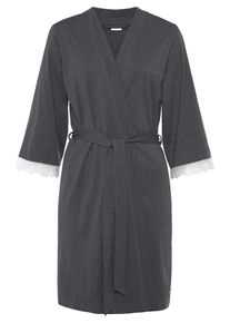 s.Oliver Dames Ochtendjas grijs / wit XS
