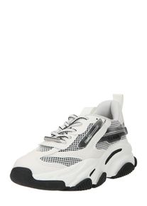 Steve Madden Dames Sneakers laag 'Possession' zwart / zilver / wit 36