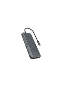 ICY BOX Telakointiasema, USB-C-pistoke, Väyläkäyttöinen, 100W, Portit yhteensä 12 - 61019