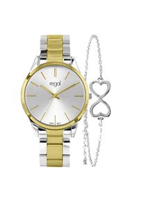 Lucardi Dames Analoog horloge goud / zilver Onesize