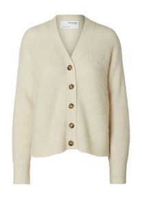 Selected Femme Dames Gebreid vest beige M