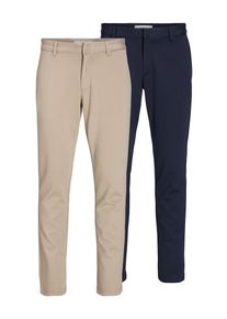 Jack & Jones JACK & JONES Heren Chino 'JJWinston' beige / donkerblauw 27