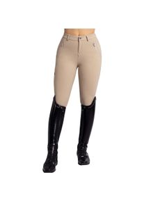 Maximilian Equestrian Women's Riding Breeches Geo, Full Seat, Full-Grip, High Waist