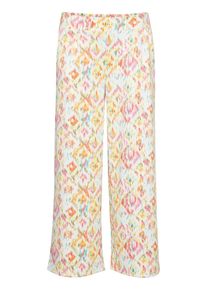 Ichi Dames Broek 'Kate' geel / pink / wit 40