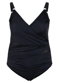Swim by Zizzi Strój kąpielowy dla kobiet czarny Rozmiar XL