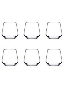 ich-zapfe Whiskey glazen, Cocktailglazen set van 6 - Allegra, 345ml