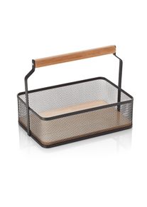 ich-zapfe Broodmand, Opbergmand met draaggreep, 23,5 x 15,6 x 7,5 cm