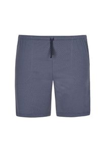 Plus size : Novila, Jersey shorts with micro print in a Blue