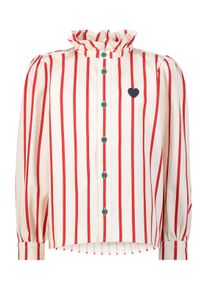 mini rodini Kinder Cr��me wit blouse