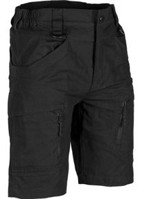Mil-Tec Assault Ripstop, cal&ccedil;&otilde;es , cor: Preto , tamanho: L