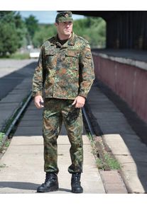 Mil-Tec BW Field, pantalon en textile , couleur: Camo (Flecktarn) , taille: 56 (11 BW)