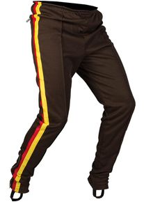Mil-Tec NVA Sport ASV, textile pants , color: Dark Brown/Yellow/Red , size: 64