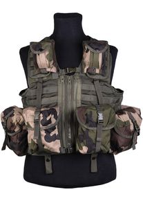 Mil-Tec Tactical, vest , kleur: Tarn , maat: Een maat