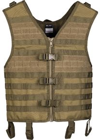 Mil-Tec Molle Carrier Gen. II, vest , kleur: Olijf , maat: Een maat