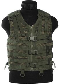 Mil-Tec Molle, chaleco , color: Oliva , tamaño: Talla única