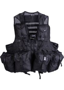 Mil-Tec Tactical, vest , kleur: Zwart , maat: Een maat
