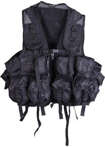 Mil-Tec Tactical, vest , color: Black , size: One Size